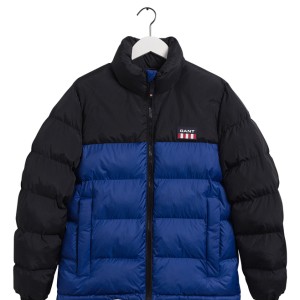 GANT College Blue Regular Fit Puffer Jacket