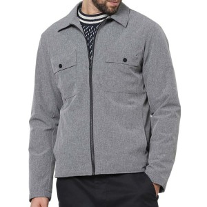 SELECTED HOMME Grey Melange Regular Fit Casual Jacket