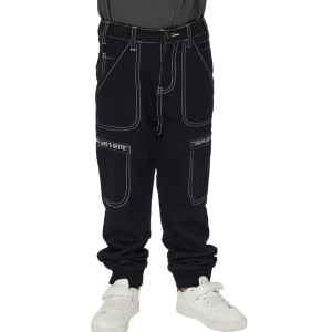 CHOUPETTE Kids Black Relaxed Fit Joggers