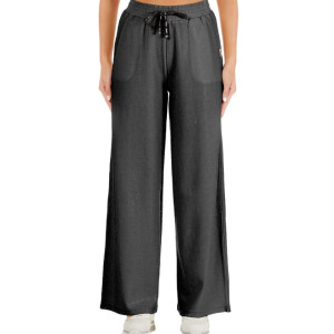 LIU JO Nero Regular Fit Drawstring Trousers