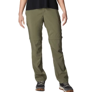 COLUMBIA Womens Green Silver Ridge Utility Convertible Pant Trousers