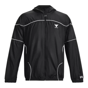 UNDER ARMOUR Project Rock Black Regular Fit Training Jacket