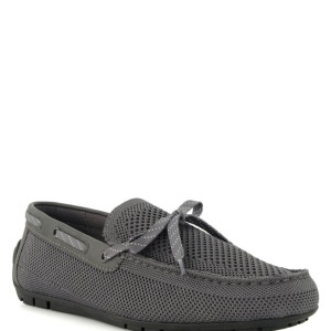 DUNE LONDON Men's BITTERS Grey Boat Shoes