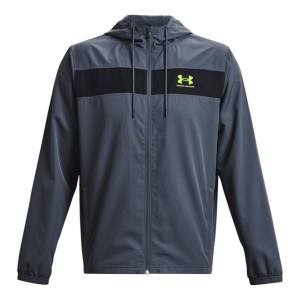 UNDER ARMOUR Grey Regular Fit Windbreaker Jacket