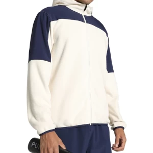 PUMA Alpine Snow & Navy Regular Fit Sports Jacket