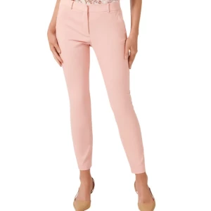 FOREVER NEW Millennial Rose Grace 7/8th Slim Fit Flat Front Trousers