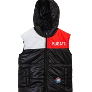 BUGATTI Kids Black Regular Fit Jacket