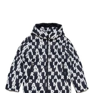 MARNI Kids Black Printed Fitted Jacket